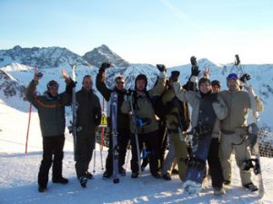 Sunshine World Trainee Instructors enjoying Skiing in Zakopane, Poland